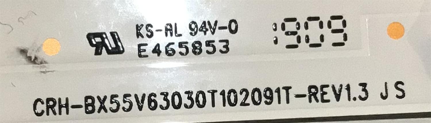 KIT DE LED'S PARA TV HISENSE ( 10 PZ ) / NUMERO DE PARTE CRH-BX55V63030T102091T / HD550V6U52 / 2019012901 / SVH550F21 / PANEL HD550V6U52\S0\FJ\GM\ROH / MODELO 55H9F - Imagen 5